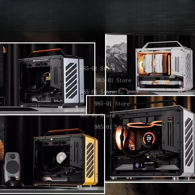 علبة كمبيوتر ميكانيك ماستر C28 - مراجعة Mechanic Master C28 Matx Portable Pc Case وسعره