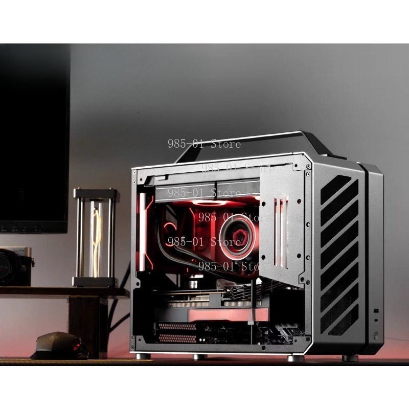 علبة كمبيوتر ميكانيك ماستر C28 - مراجعة Mechanic Master C28 Matx Portable Pc Case وسعره