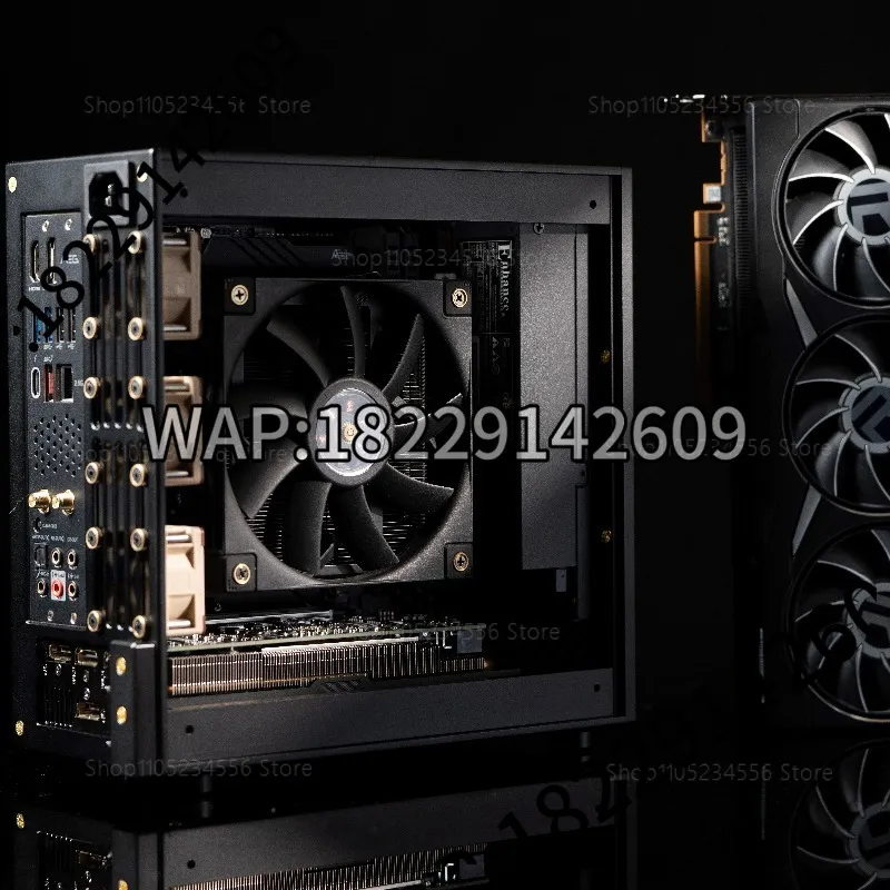 علبة كمبيوتر LP P6 ITX من الأل - مراجعة Sff Mini Itx Cnc Aluminum Chassis وسعره