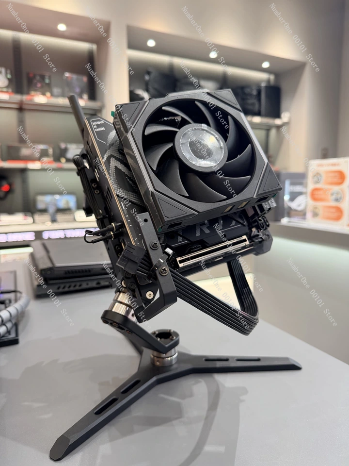 صندوق كمبيوتر B30 قابل للدوران - مراجعة Aluminum Open Frame Test Bench Water Cooling وسعره