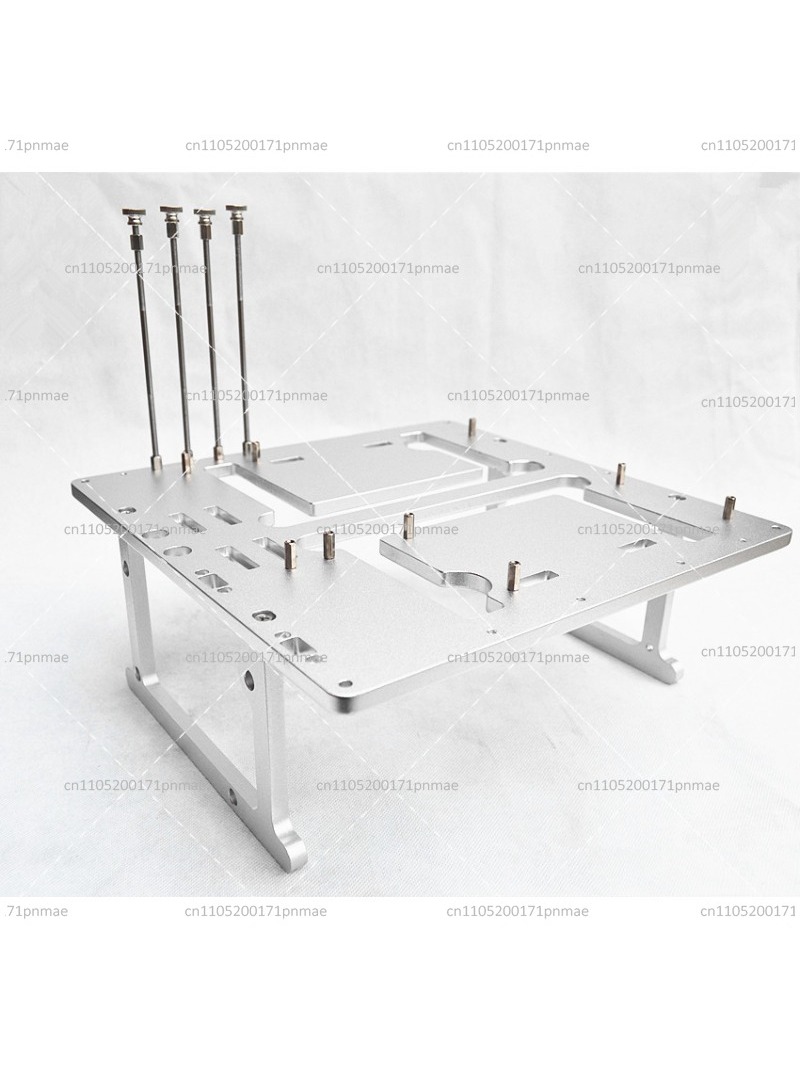 هيكل كمبيوتر مفتوح من الألومني - مراجعة Aluminum Open Frame Test Bench Water Cooling وسعره