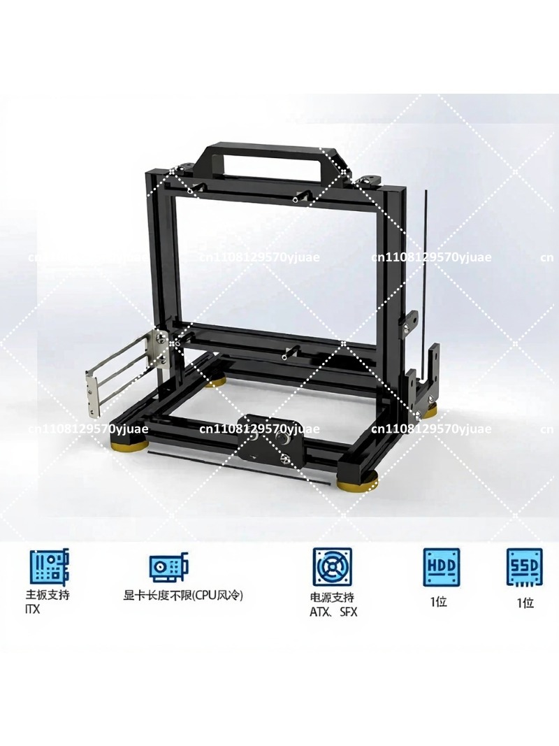 إطار منصة اختبار الكمبيوتر الم - مراجعة Aluminum Open Frame Test Bench Water Cooling وسعره