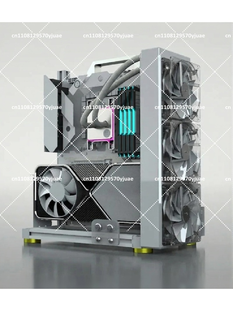 إطار منصة اختبار الكمبيوتر الم - مراجعة Aluminum Open Frame Test Bench Water Cooling وسعره