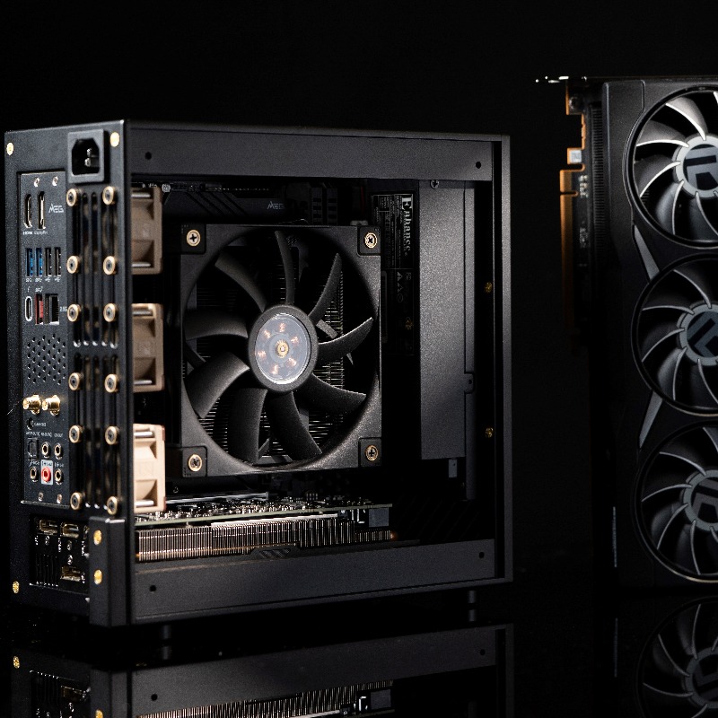 علبة كمبيوتر LP P6 ITX من الأل - مراجعة Sff Mini Itx Cnc Aluminum Chassis وسعره
