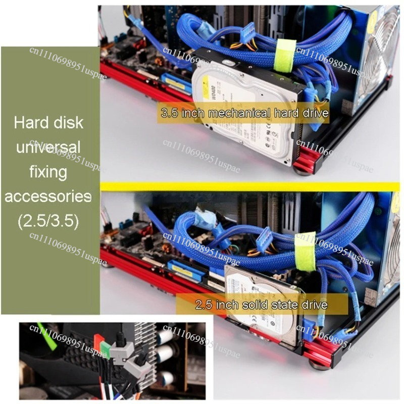 منصة اختبار كمبيوتر ATX من سبا - مراجعة Aluminum Open Frame Test Bench Water Cooling وسعره