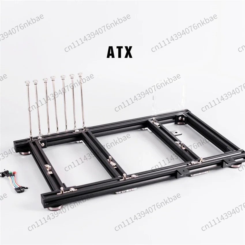 هيكل اختبار ATX مفتوح من سبائك - مراجعة Aluminum Open Frame Test Bench Water Cooling وسعره