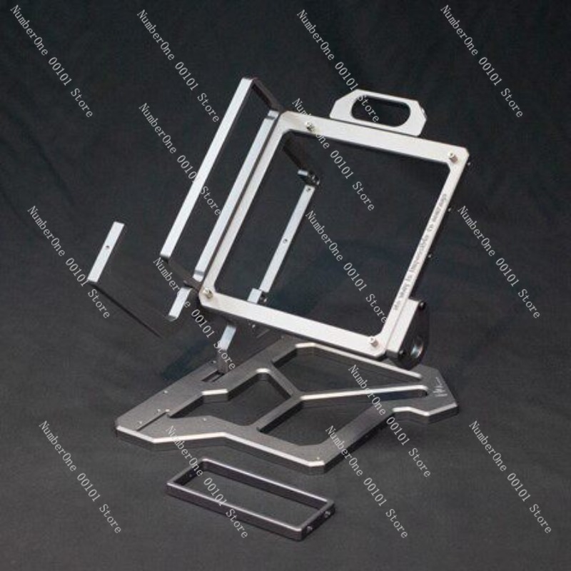هيكل كمبيوتر مكتبي صغير (Mini  - مراجعة Aluminum Open Frame Test Bench Water Cooling وسعره