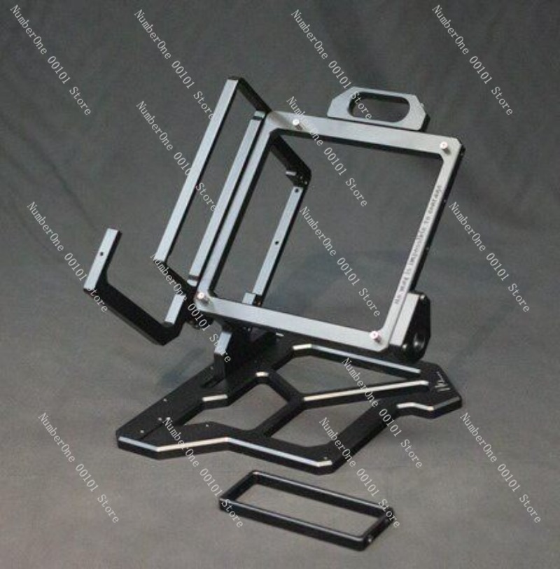 هيكل كمبيوتر مكتبي صغير (Mini  - مراجعة Aluminum Open Frame Test Bench Water Cooling وسعره
